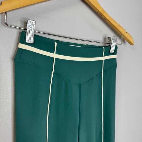 Yellow The Label Colby Contour Leggings Green High Rise Women's S - Picture 5 of 11